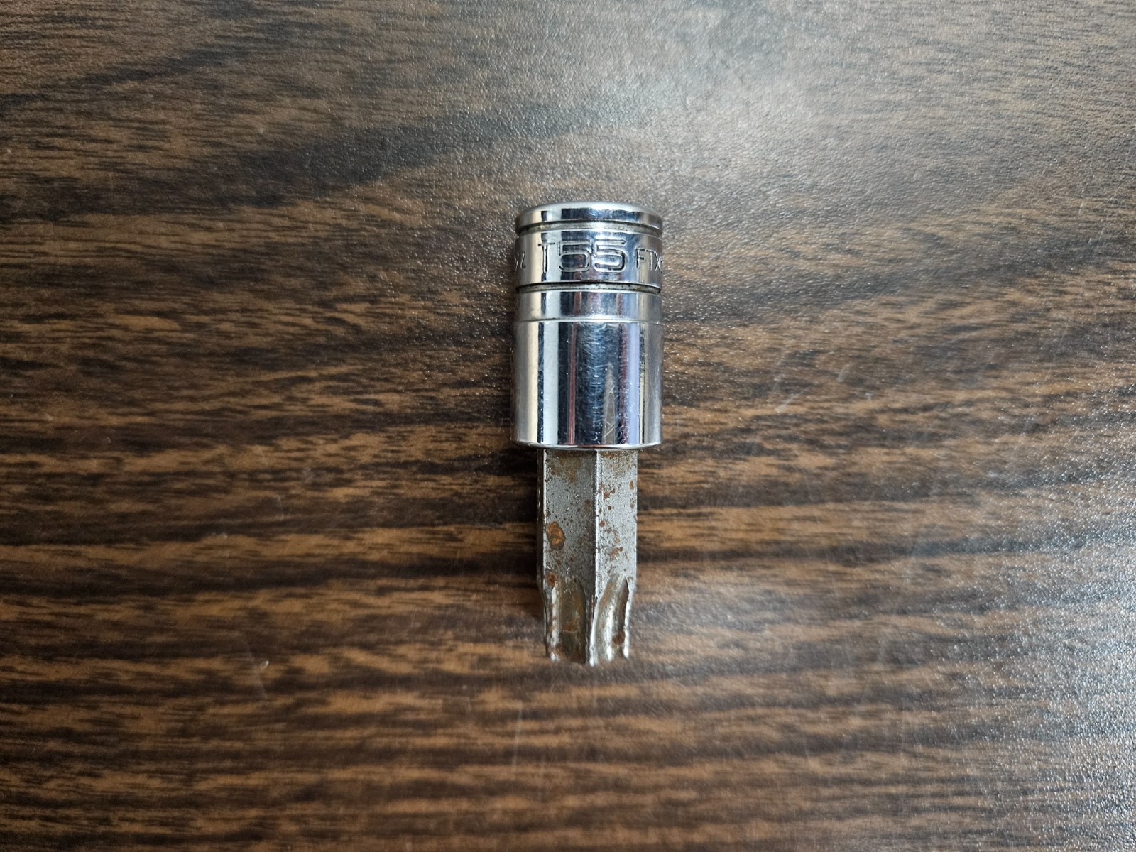 Snap-On FTX55E 3/8″ Drive T55 Torx Bit Driver Socket USA