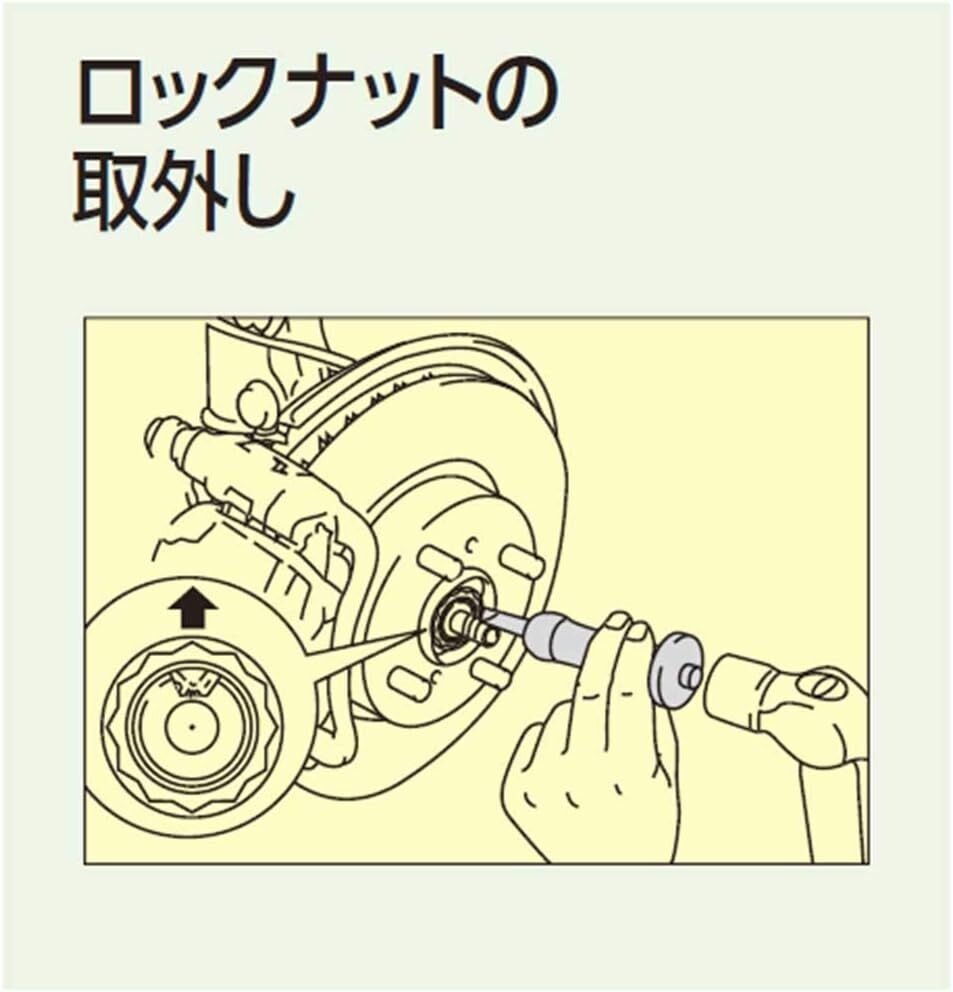 New Kyoto Machine Tools (KTC) Lock Nut Chisel AS404 from Japan