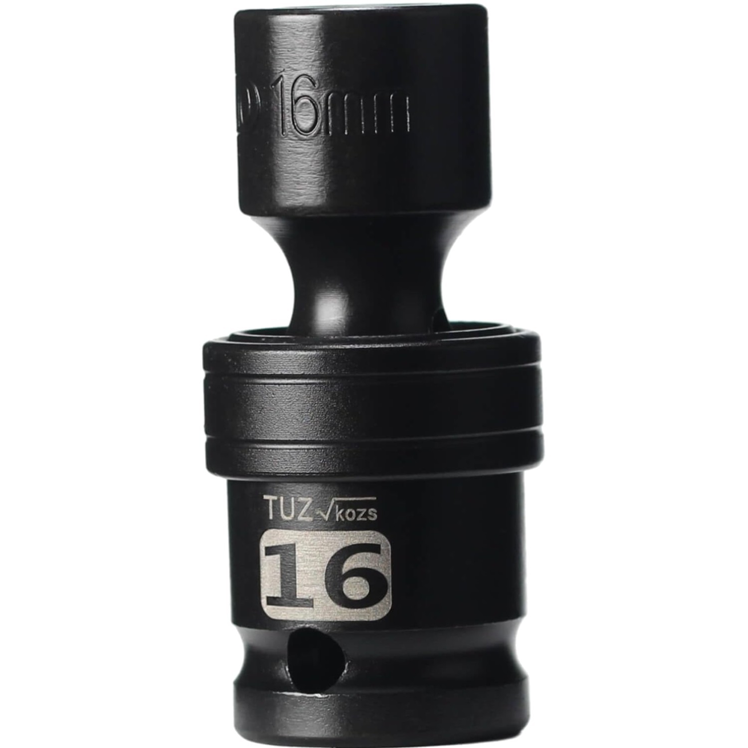 1/2″ Universal Joint Socket, 16mm, 6 Point, Chrome Molybdenum Steel