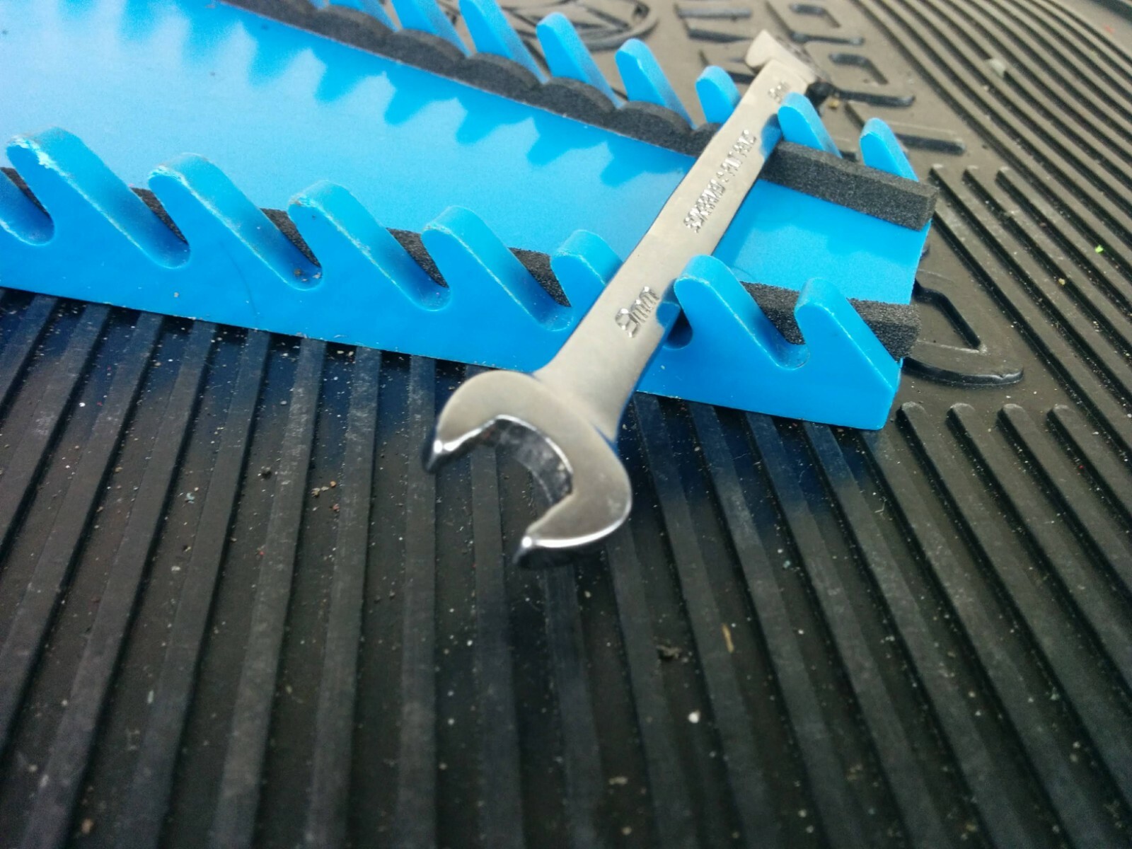 #aj588 NEW! 2019 Snap-on 9mm Metric Flank Drive Plus Ratcheting Wrench SOXRRM9