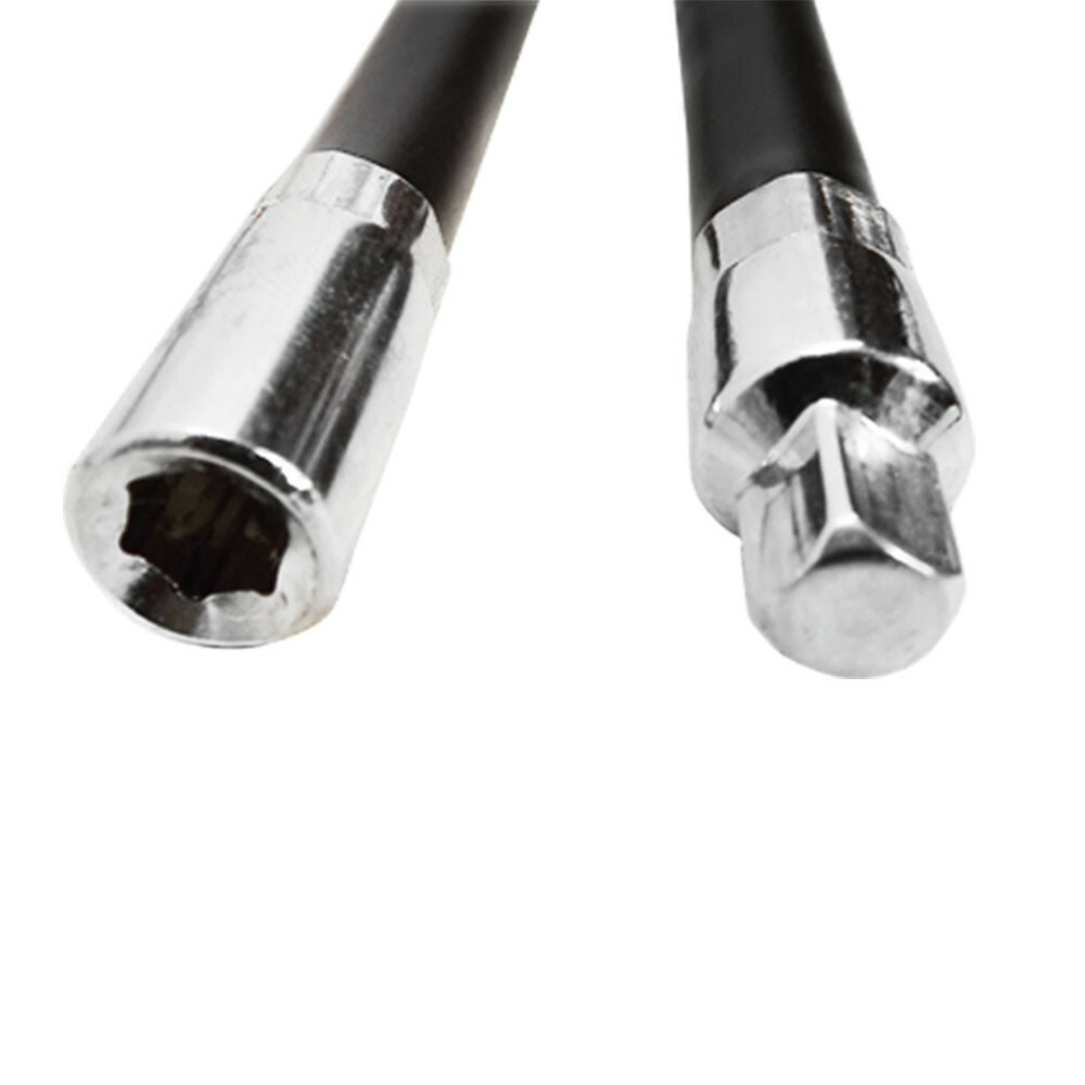 20» Bendable 1/4» Socket Bits Driver Set Long Reach Flexible Driver Set 2 Pc