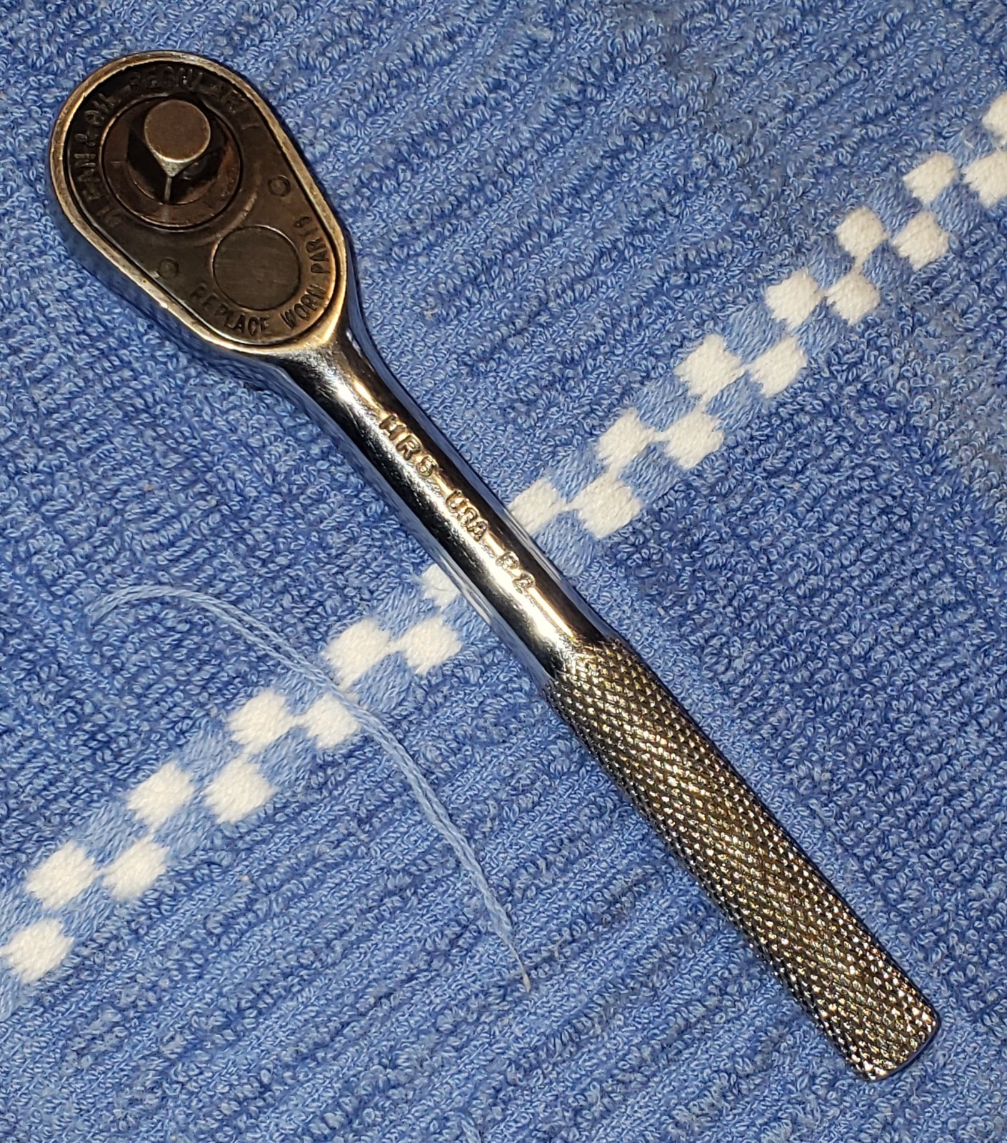 Vtg Mac Tools 1/4″ Drive Ratchet * MR5 * 4 3/4″ long