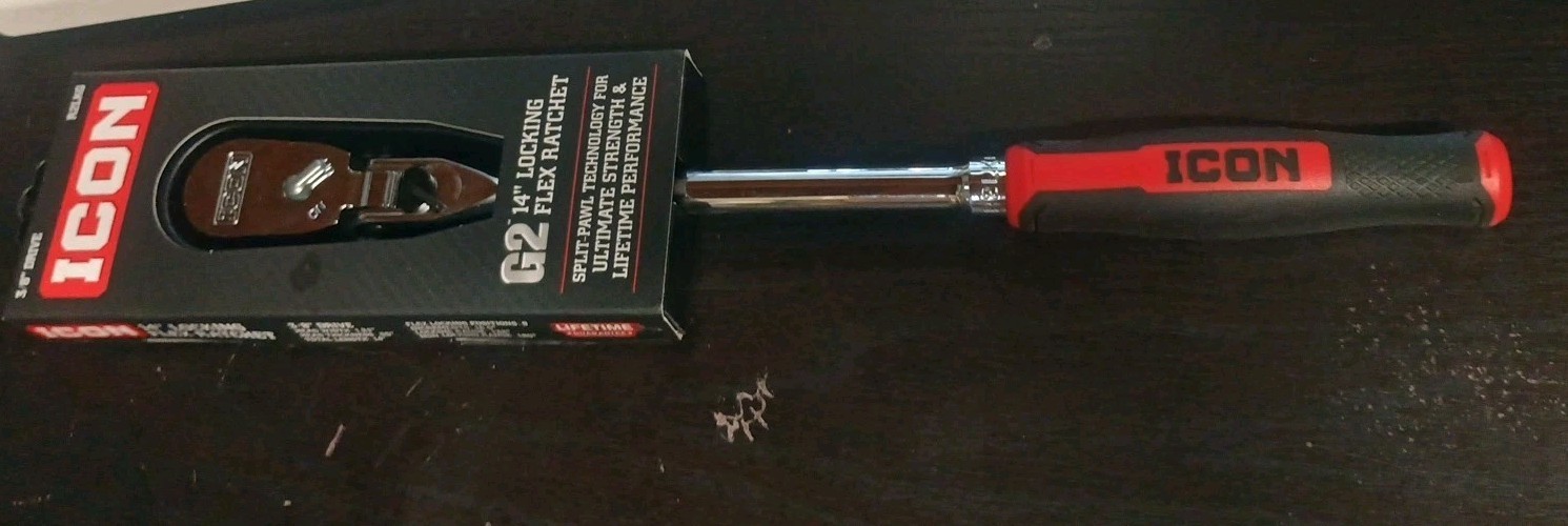 Icon G2 14″ Locking Flex Ratchet R2lkg 3/8 Drive