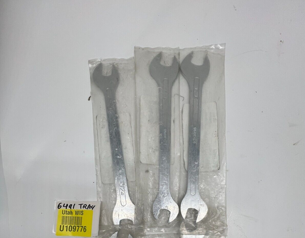 (QTY 3) Capri Tools 5/8″ X 3/4″ Super-Thin Open End Wrench SAE CPI11850-5831