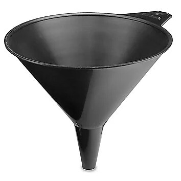 General Purpose Plastic Utility Funnel Gas Oil Fuel Kitchen 8oz 16oz 64oz
