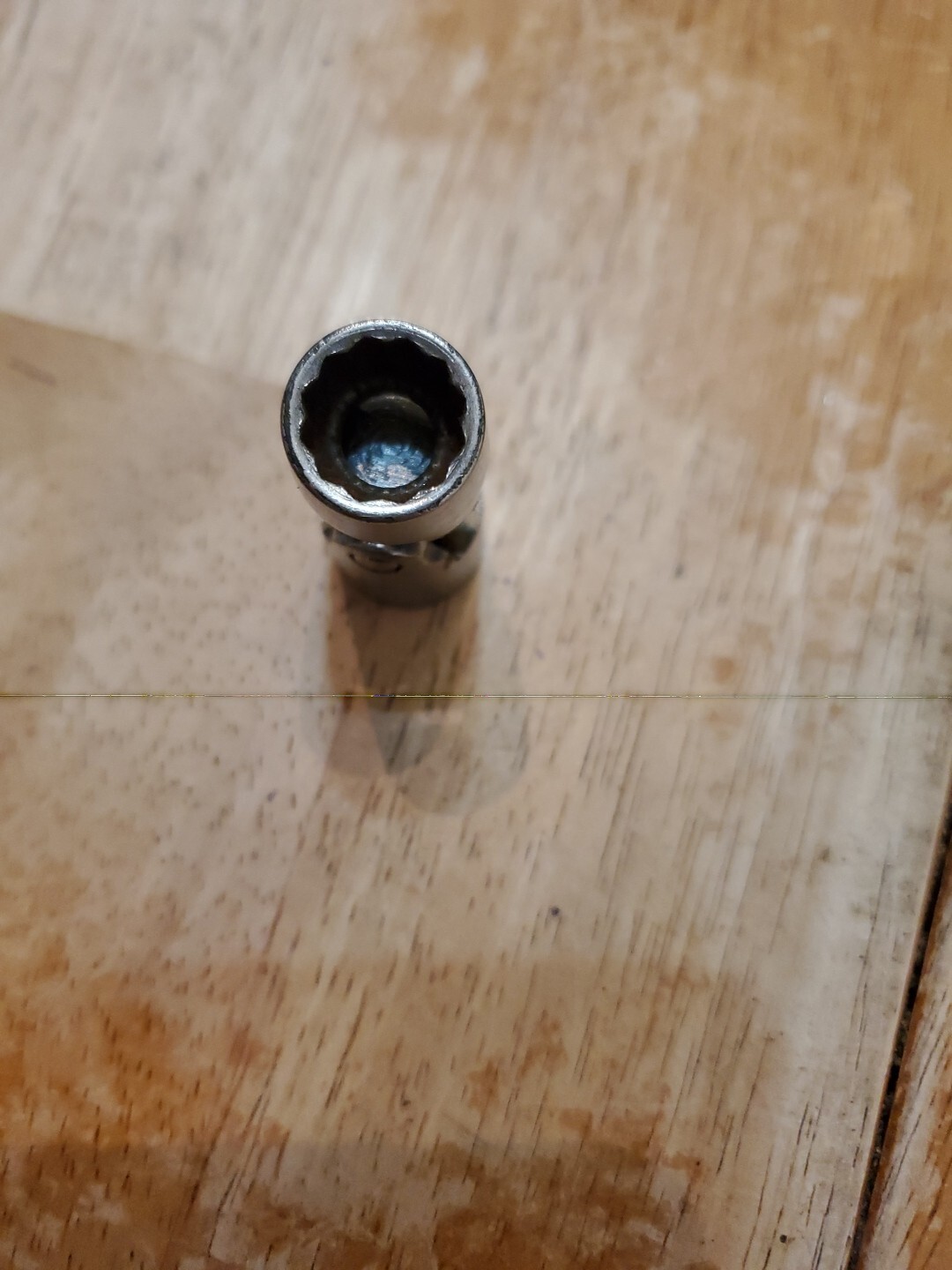 Snap On 3/8″ Drive 7/16″ 12PT SAE Chrome Universal Swivel Socket FVU14