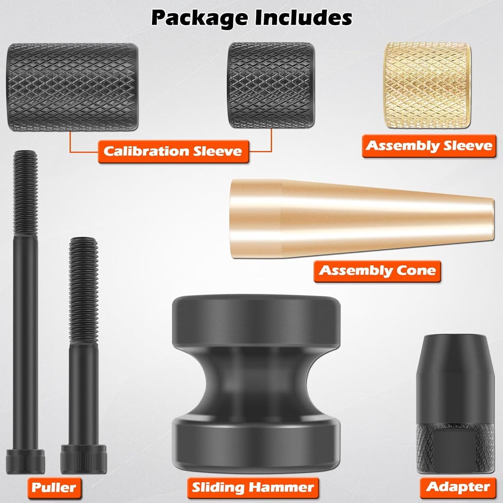 Injector Puller and Seal Installer Tools Set Fits for BMW N14 N18 N54 N63 130192