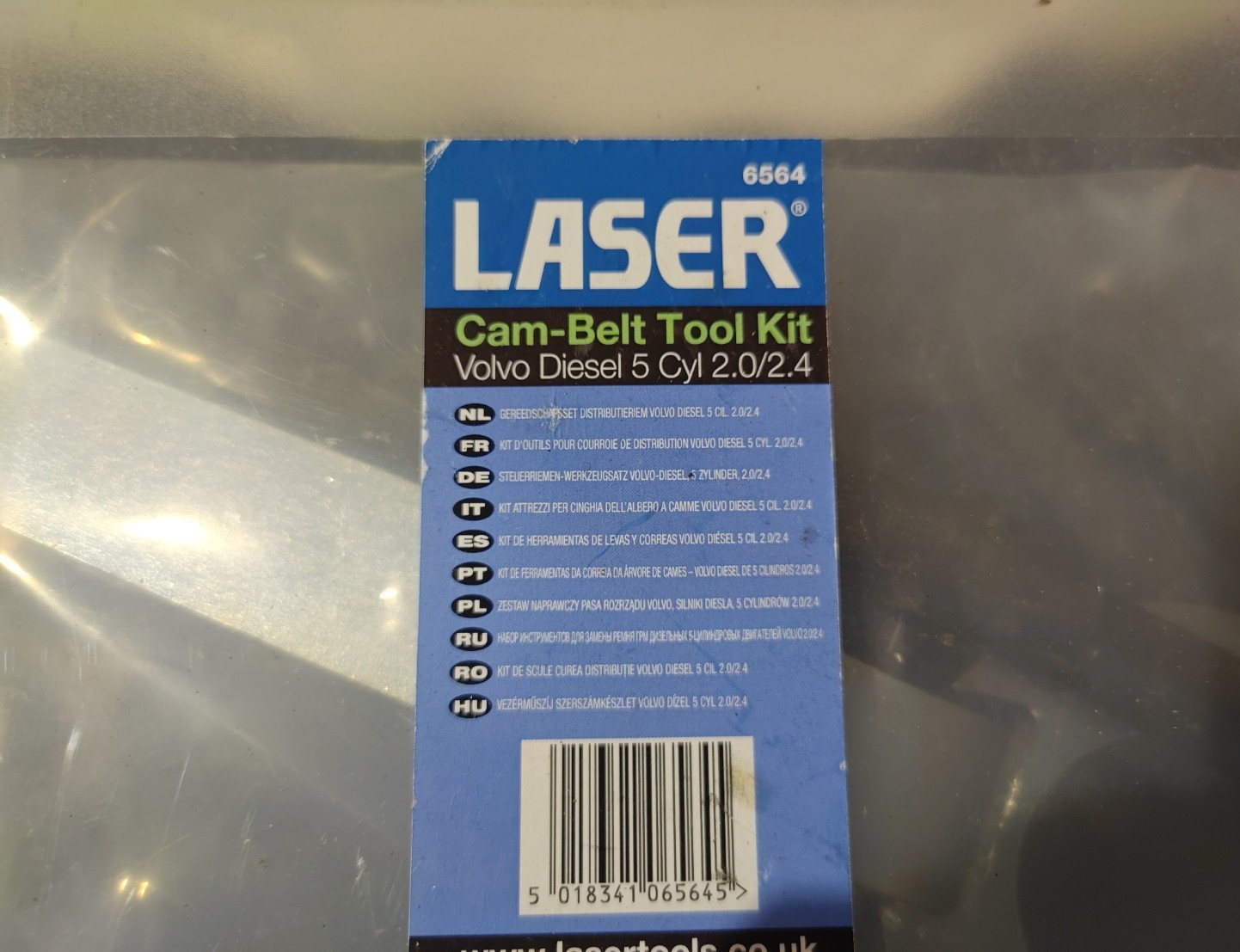 CamBelt Tool Kit For Volvo 5 Cylinder 2.0/2.4 Diesel Engines – Laser 6564