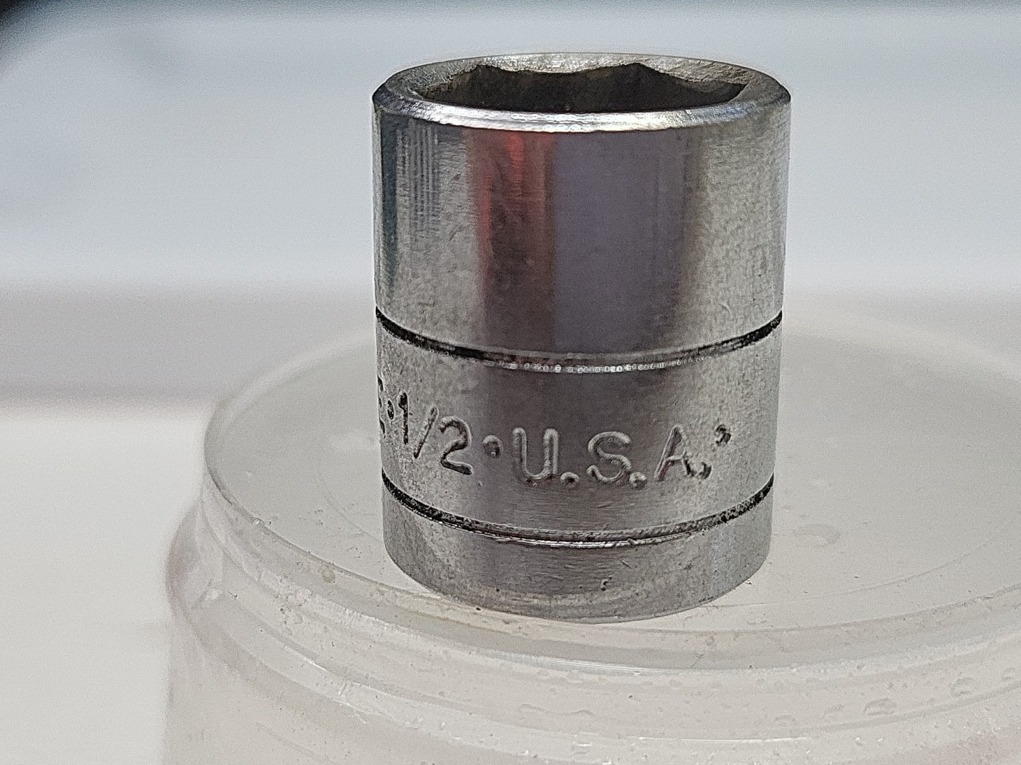 SK Wayne Hand Tools 45116 3/8″ Dr. 1/2″ 6pt Standard Socket ***USA***