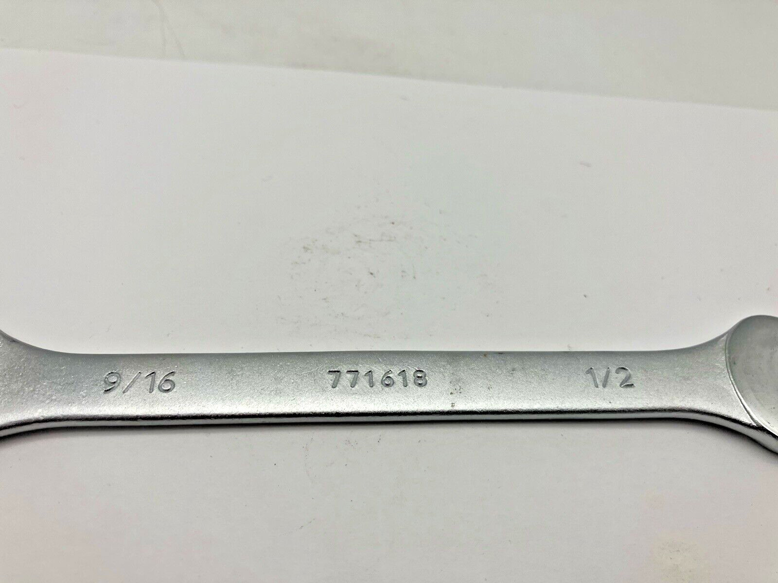 Genius Tools 1/2 x 9/16″ Open End Wrench 771618