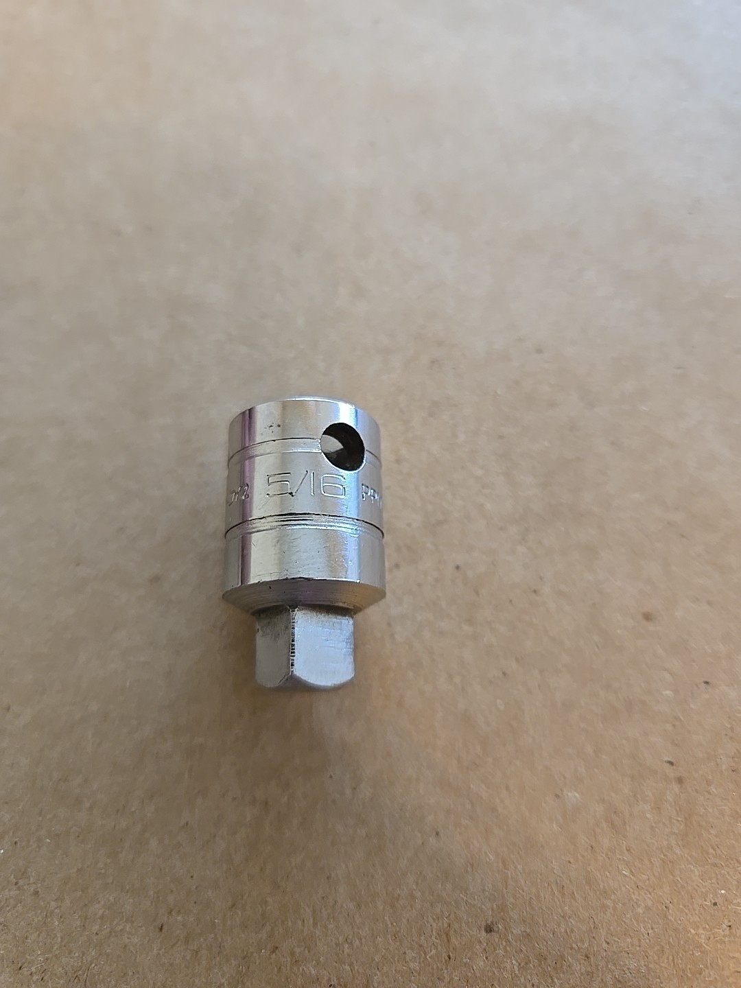 Snap On 3/8″ Drive 5/16″ SAE Chrome External Pipe Plug Socket PPM410