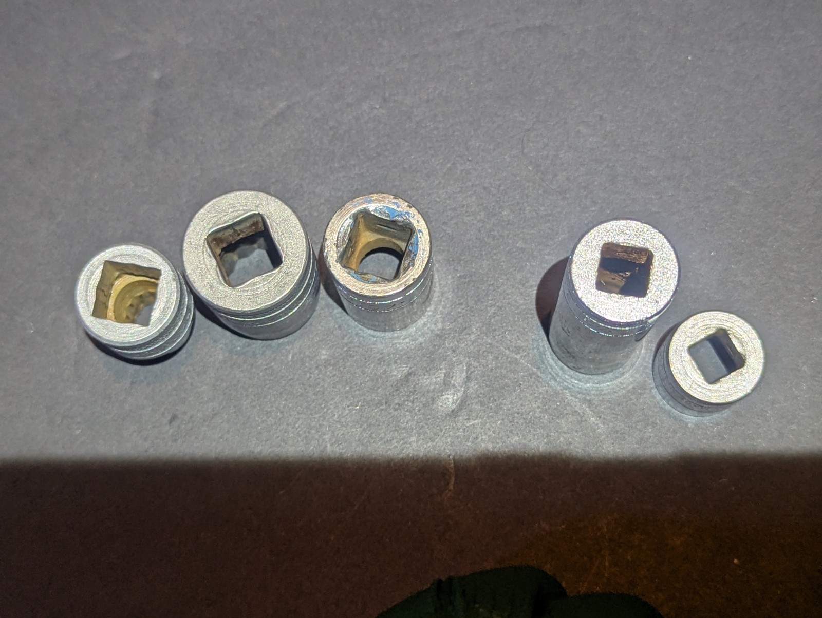 lot of 5 s-k wayne Sockets 1/2dr 16pt 7/16 11/16 3/4 And 3/8dr 5/8 6 And 16 Pt