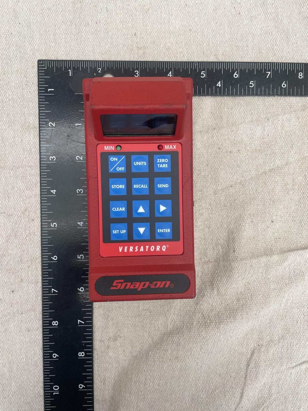 Snap-On Tools VERSATORQ 2 Torq Meter Digital Handheld Monitor Unit Parts/repair