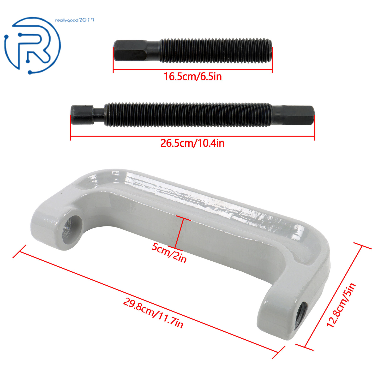 78100 Ball Joint XL C-Frame Press w/ 9.1″ Throat Use of Tall & Stacked Adapters