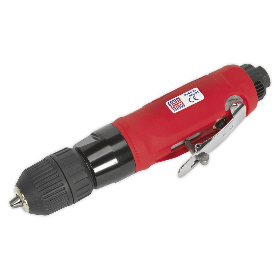 Sealey GSA232 Air Drill Straight with 10mm Keyless Chuck