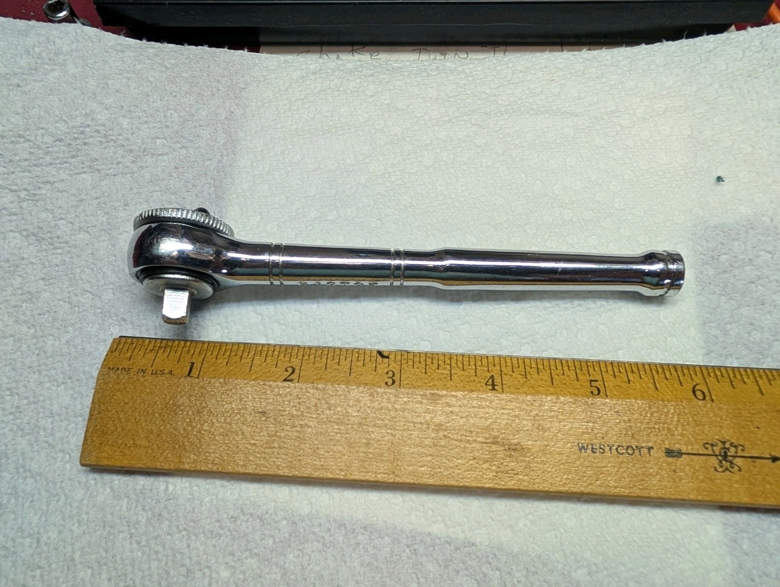 Craftsman 1/4 Drive Ratchet Tri Wing Thumb Wheel 43795