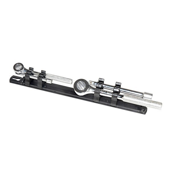 Ernst 8356 1/2 Face Mount Ratchet & Extension Holder – Black-1/2 USA