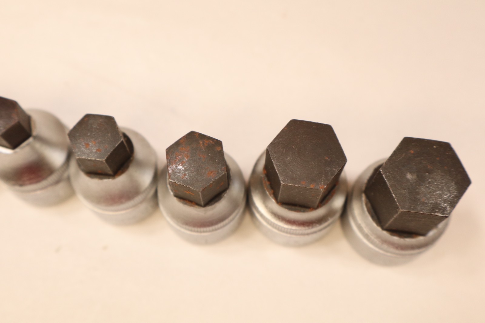 Hazet Germany 985 Socket set, Hex bit, 1/2″ dr 6,8 10mm, 12mm, 14mm, 17mm, 19mm.