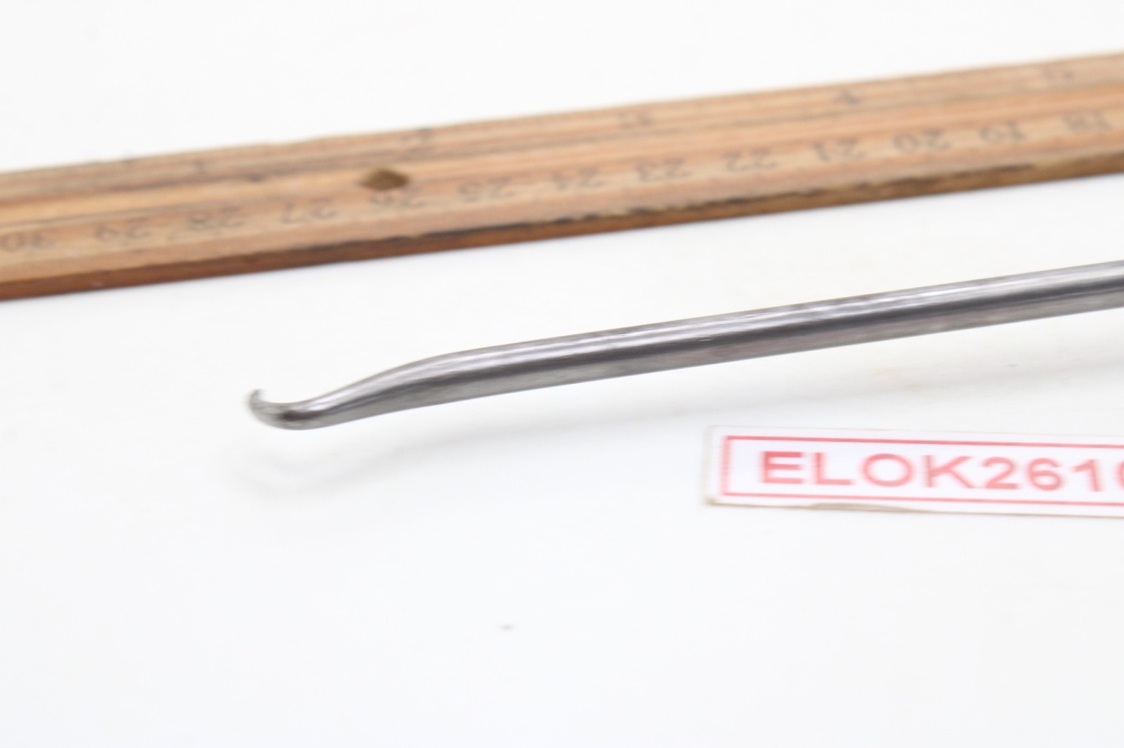 Snap-on Tools 4ASH 7″ Long Hook Pick Black Hard Handle USA