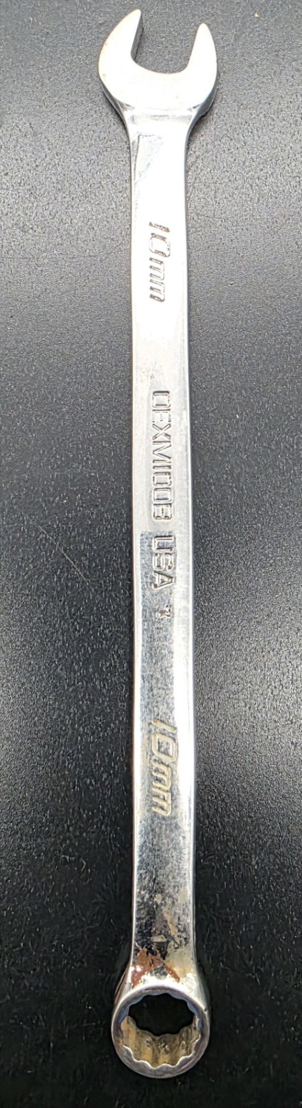 Snap-on OEXM100B 10mm Combination Wrench 12 Point Flank Drive USA
