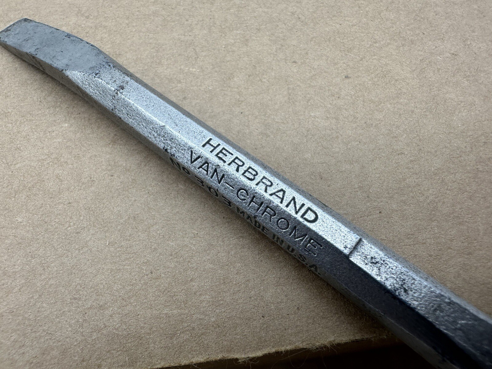 Vintage Herbrand No 303 Brake Spoon Drum Shoe Adjustment Wrench USA Good Shape