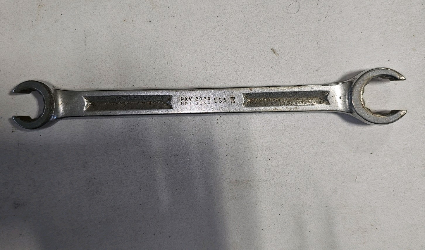 Snap On 5/8″ X 3/4″ RXV-2024 Flare Line Nut Wrench 12 Point