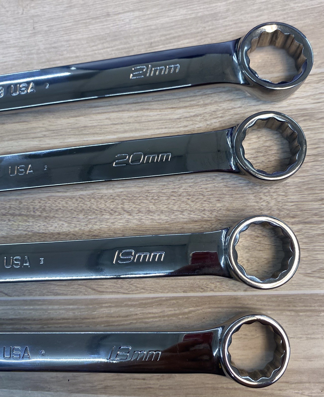 Snap-on Metric Wrenches OEXM180B 190B 200B 210B 18-21MM