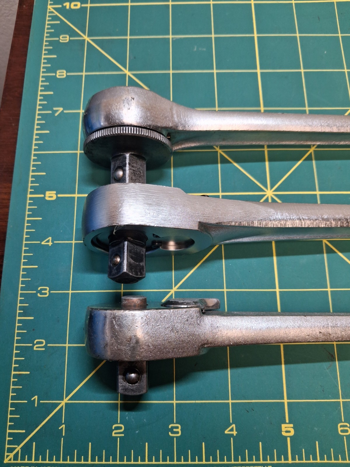 Lot of 3 – 1/2″ drive Craftsman Ratchets,44809,44975,fine Tooth Quick Release