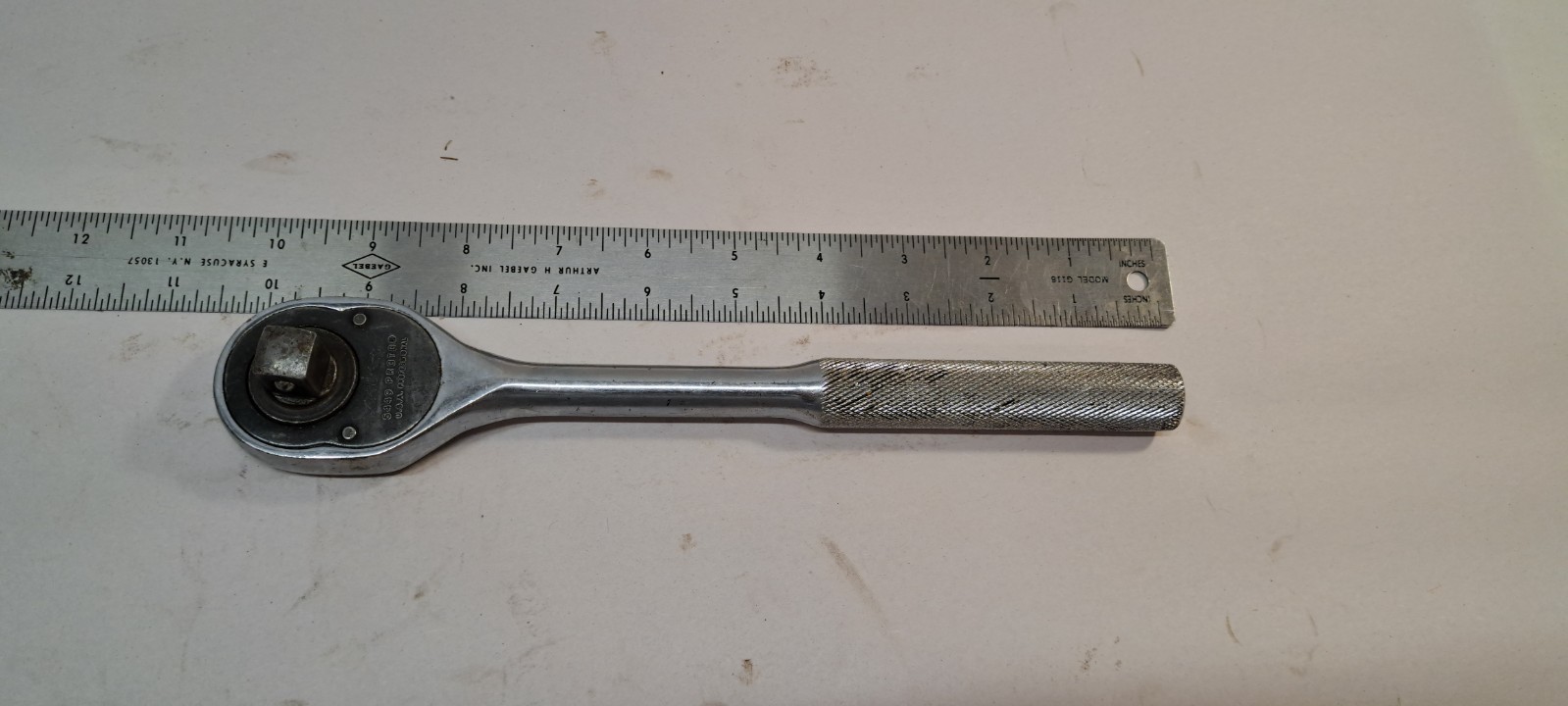 NICE – Vintage Proto 1/2″ Drive Ratchet 5449 – Made in USA – FREE SHIPPING