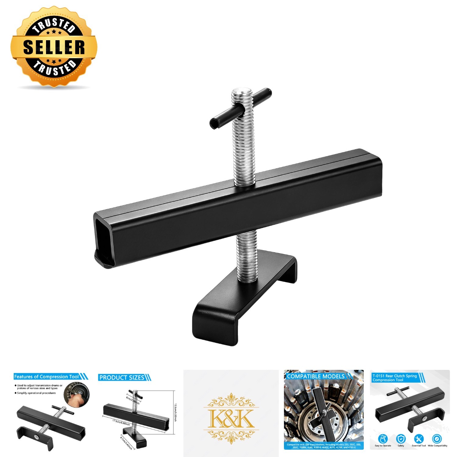Durable GM Transmission Tool Compatible with 4L60, 4L80-E for Piston Removal