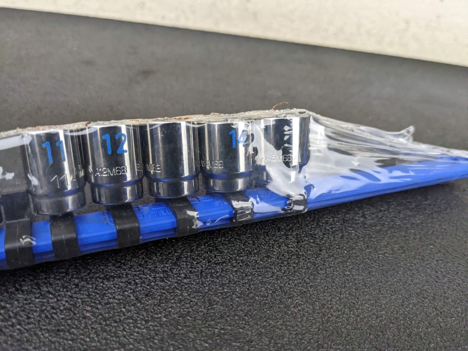 #bp172 Matco Tools NEW SAM146TB 1/4″ DRIVE METRIC 6 POINT CHROME SOCKET SET