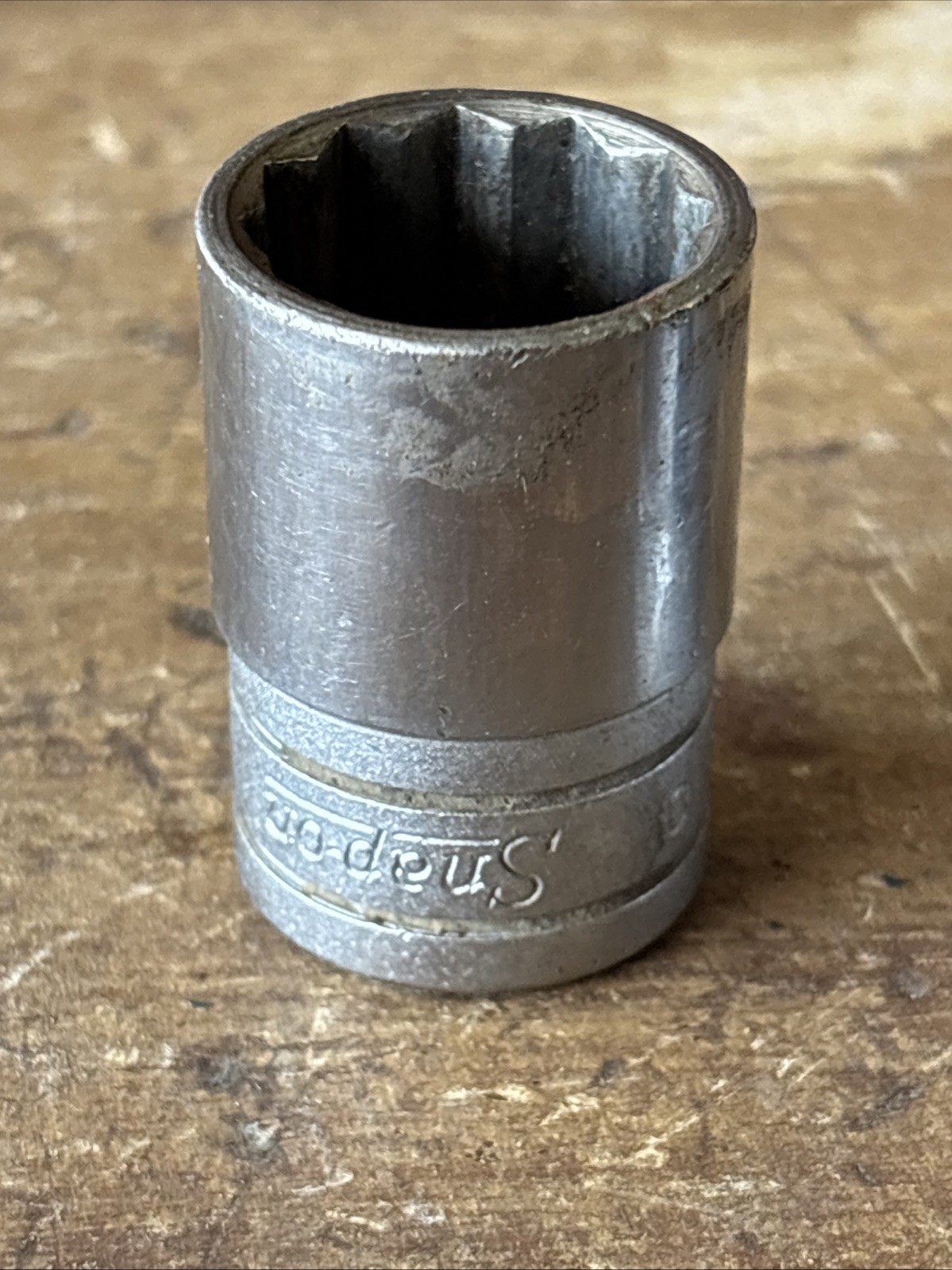 Vintage Set of 11 Snap On 1/2″ Drive 12 Pt. SAE SW Sockets