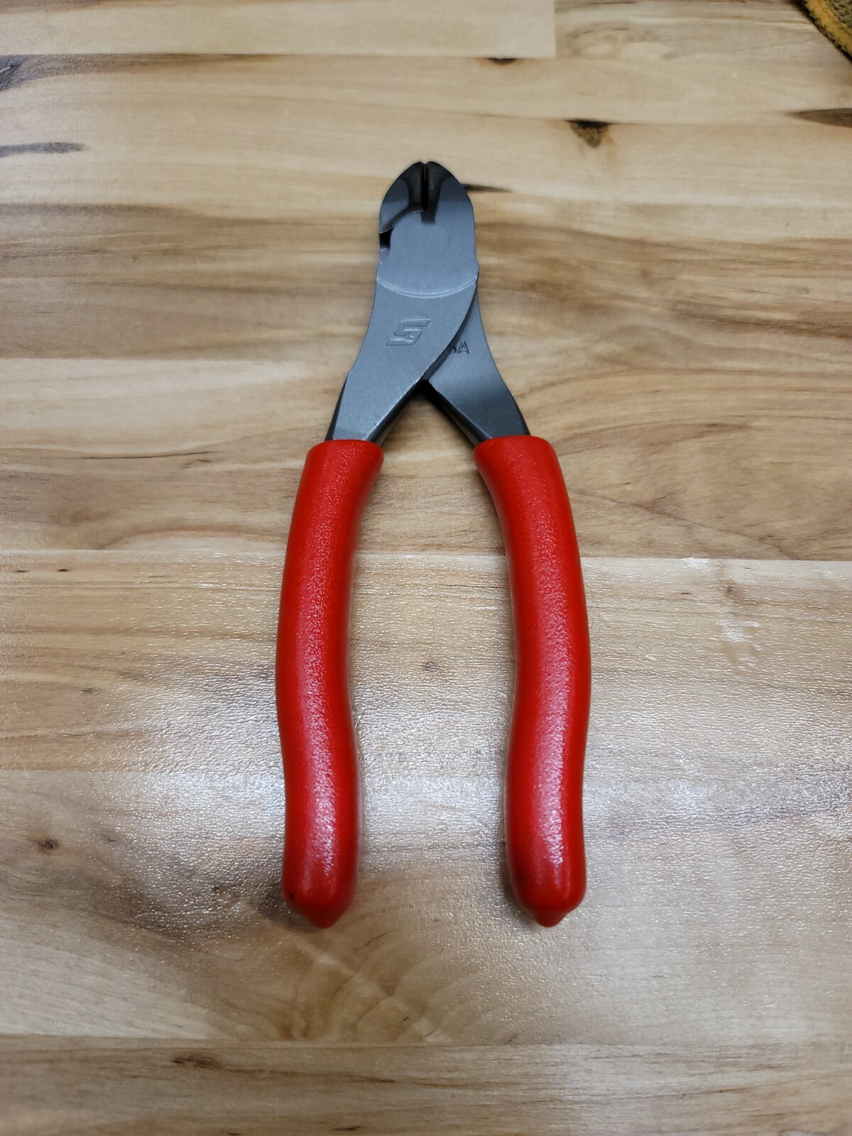 *NEW* Snap On Tools 86ACF RED Comfort Grip Diagonal Cutters FAST & Free Shipping