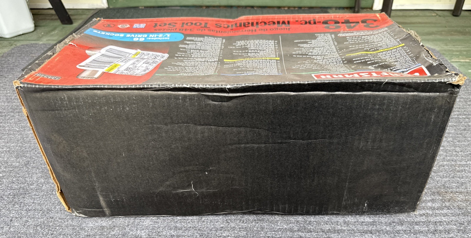 NOS Craftsman 348 Piece Mechanics Tool Set USA Box Never Opened New Old Stock