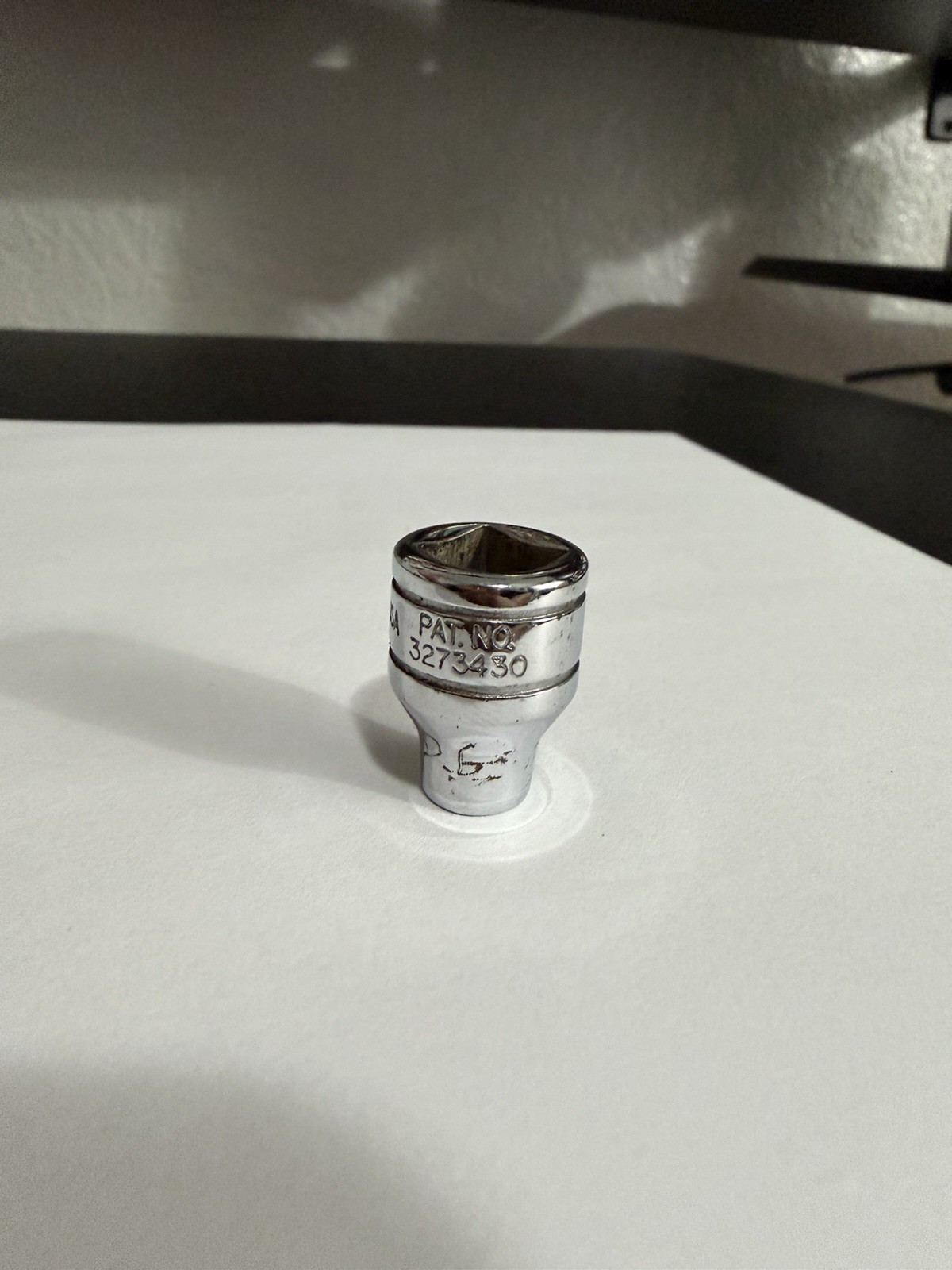 Snap-on Tools FS081 1/4″ SAE Flank Drive Shallow Socket 3/8″ Drive 6 Point USA