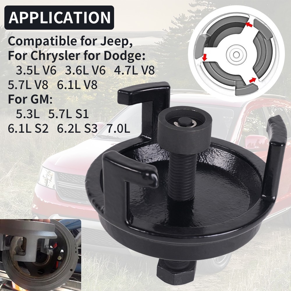 Crank Pulley Puller 25264 For GM LS Harmonic Balancer for Chrysler Dodge Jeep