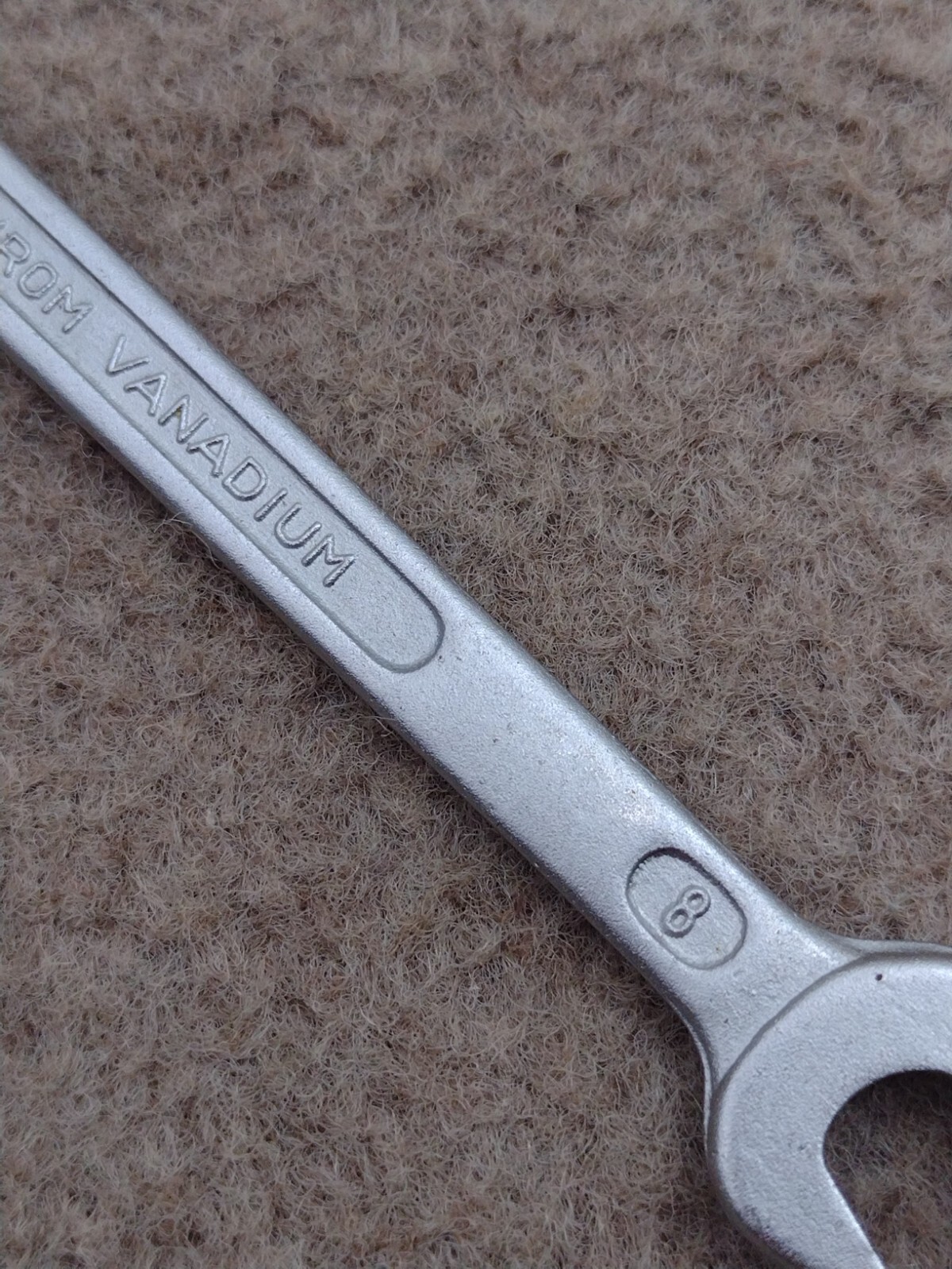 Rahsol 8mm x 10mm Double Open End Wrench Germany German Made Chrome Vanadium .