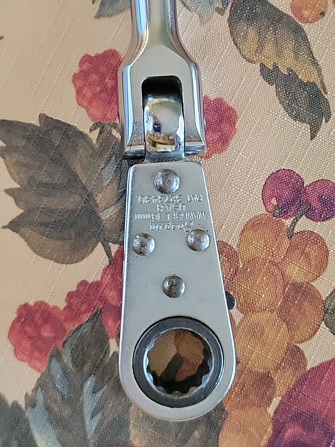 SNAP ON WAM-18FL 18mm Double Joint Flex Ratchet 18-Inches Long USA