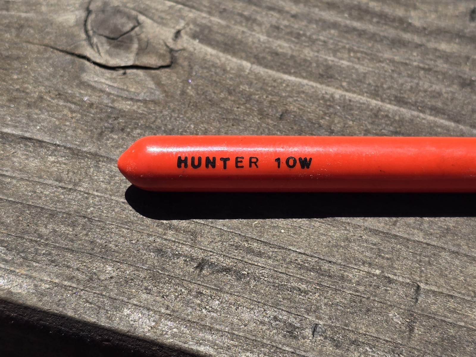 Hunter 10W Screw Starter 5.5″ Long Red Handle USA