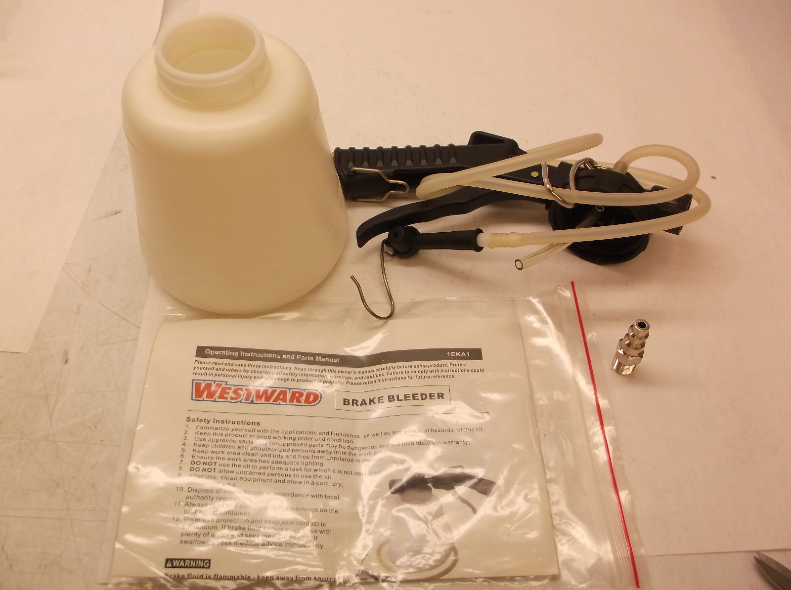 Brake Bleeder, Vacuum, 16 Oz Bottle (E42K)