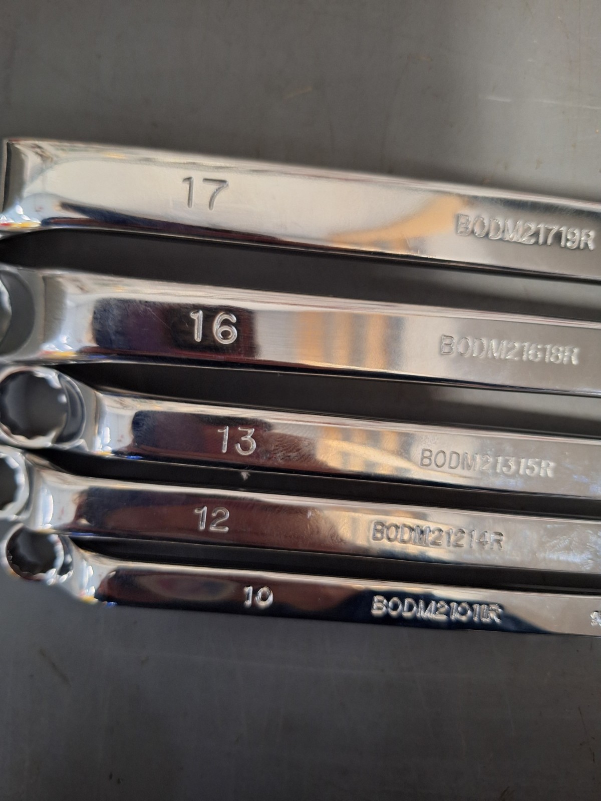 MADE IN USA!! MAC 12 Point Double Sized Offset Box Wrench 10 mm- 19 mm