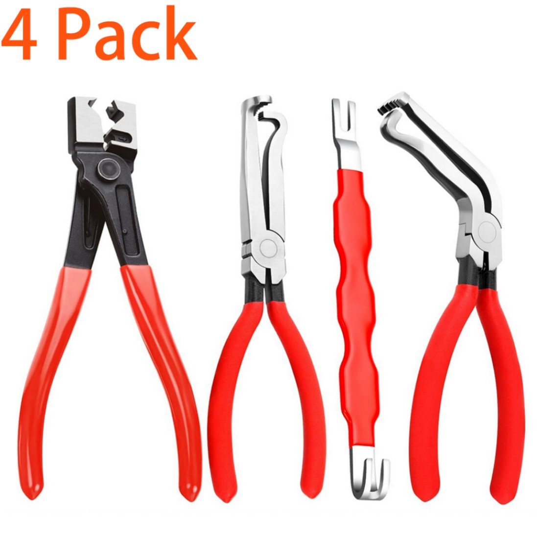 4Pc Electrical Disconnect Pliers For Car Connector Separator Automotive Tool***