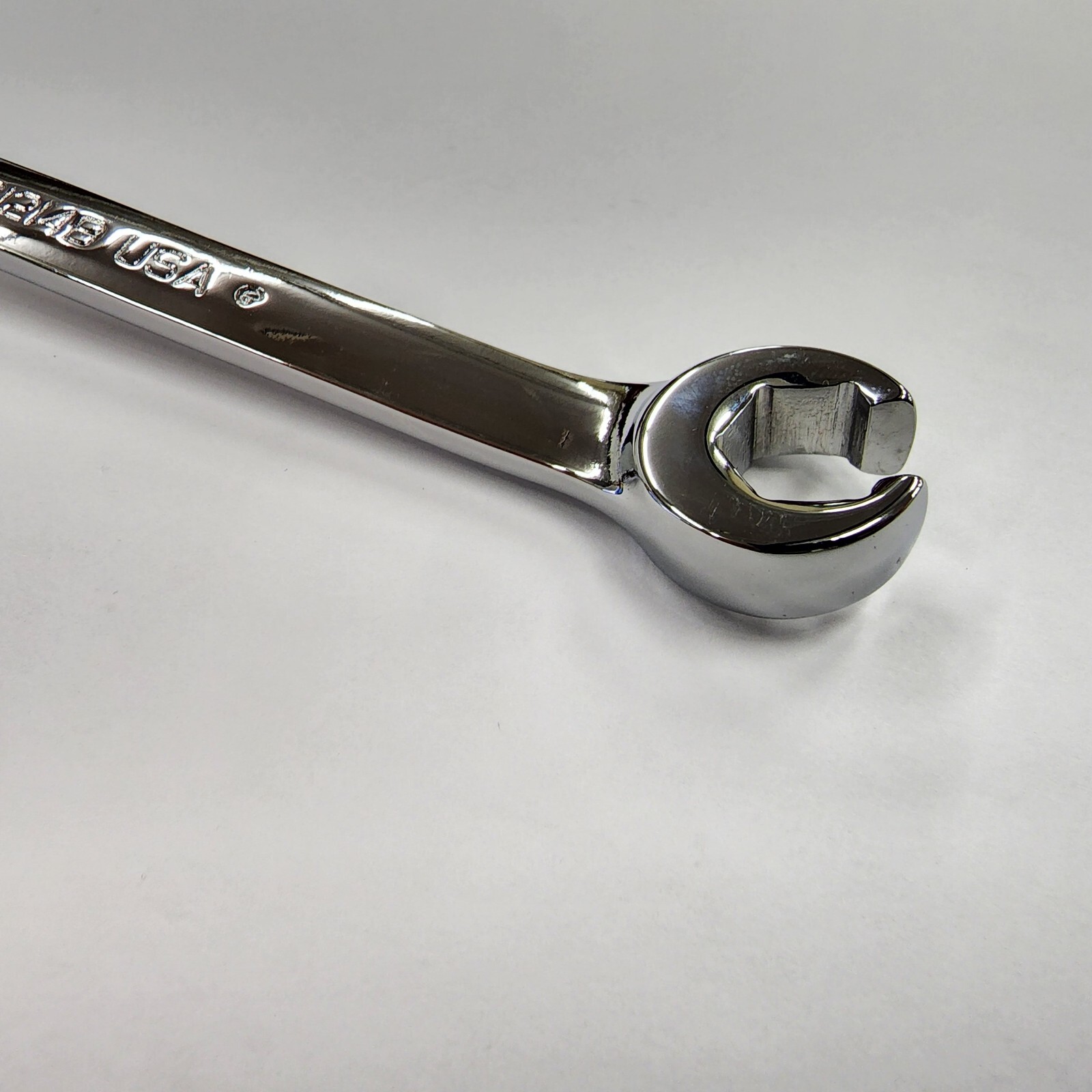 Snap-on Tools USA NEW 3/8″ 7/16″ SAE Double Flare Nut 6pt Line Wrench RXFS1214B