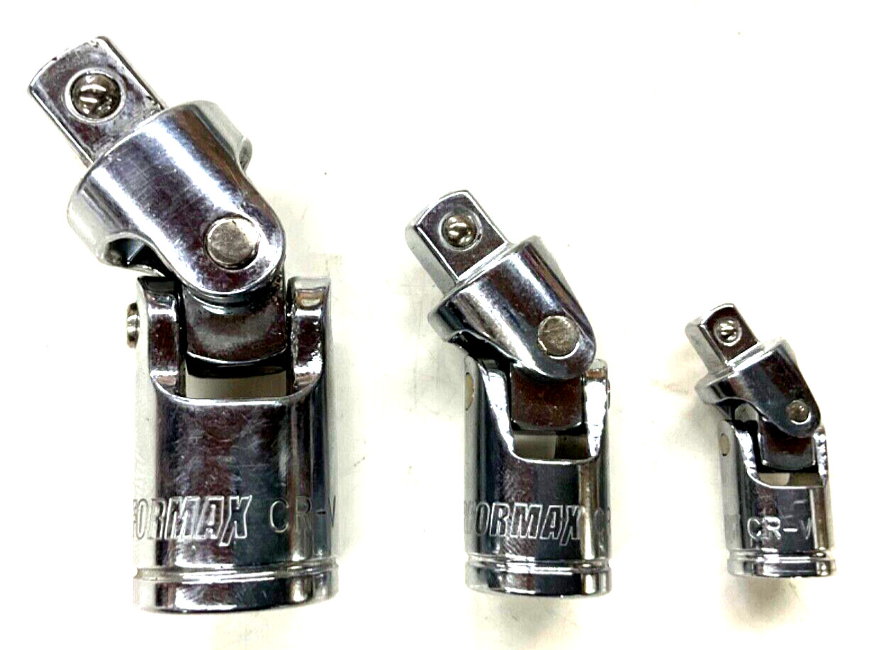 PERFORMAX TOOLS 3-pc. UNIVERSAL SOCKET ADAPTER SET, 1/4”, 3/8” & 1/2” DRIVE