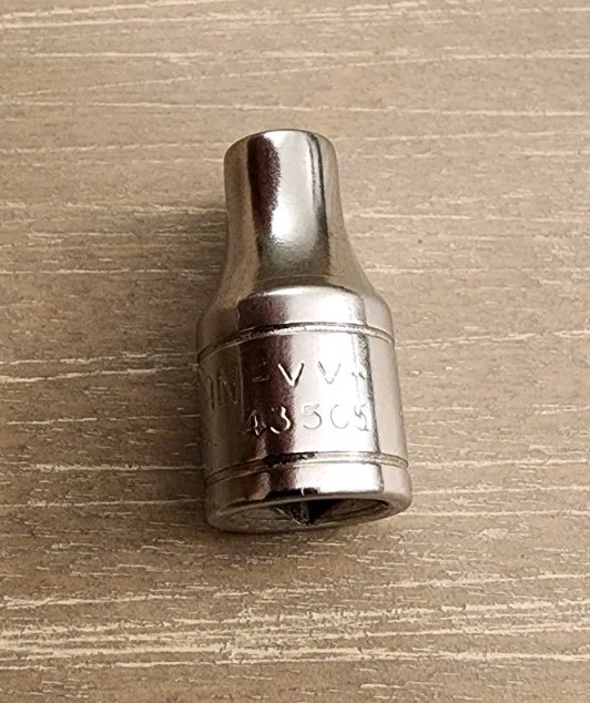 Craftsman USA 4mm Socket 6 Point 1/4″ Drive VV 43505 (No Knurl M/M)