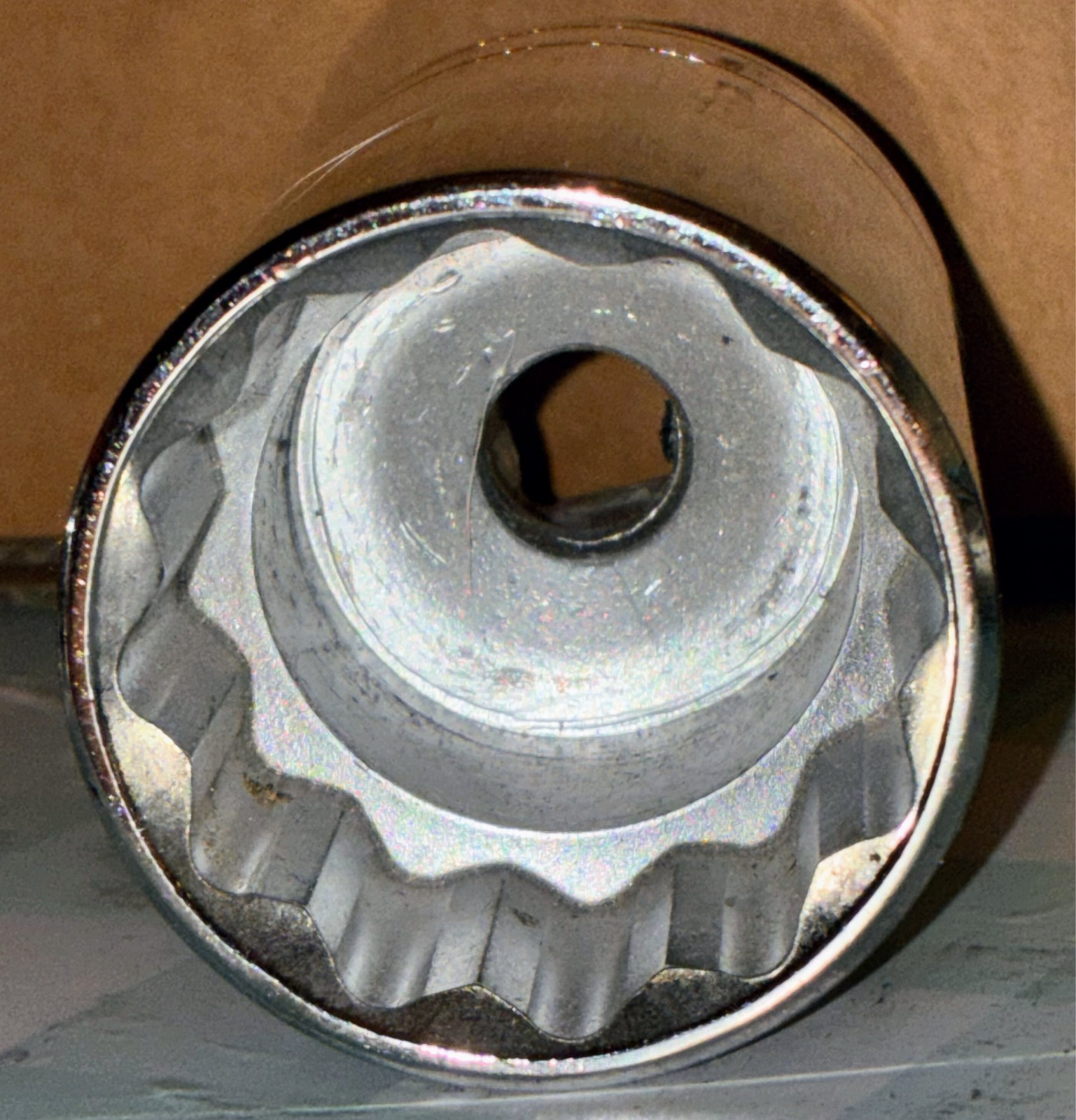 Husky Socket, 1/2″ Drive, 36 metrics,12 point Deep single socket