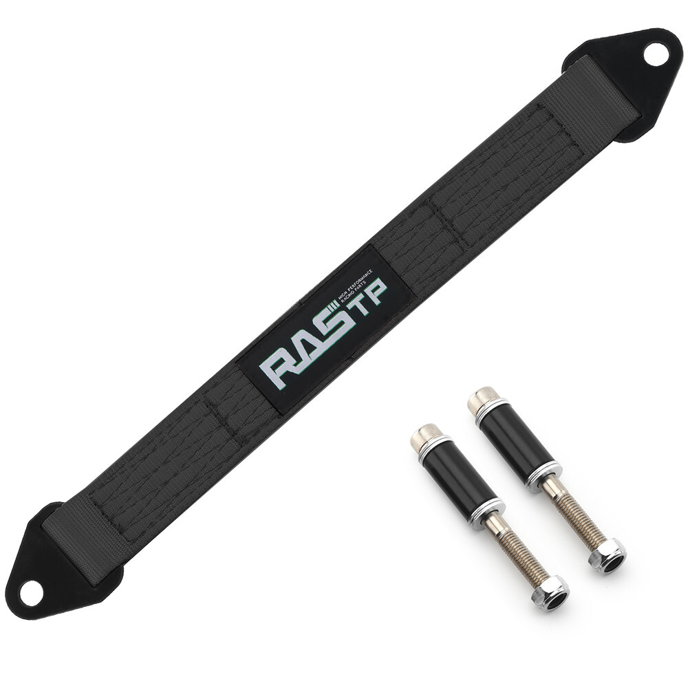 2PCS Limit Straps Shock Suspension 10″ 12″ 14″ 16″ 18″ 20″ 22″ 24″ 26″ Black