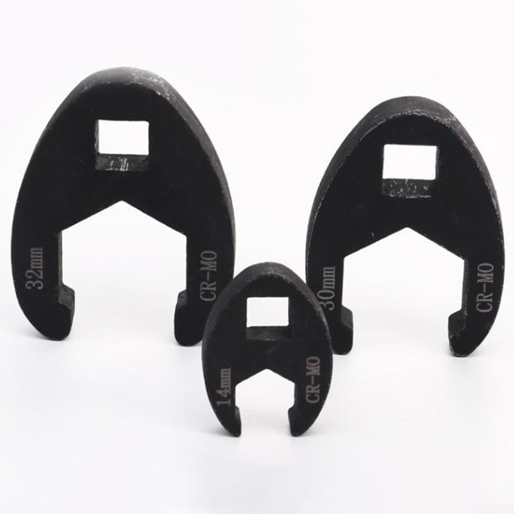 Crows foot Wrench Set 1/2″ and 3/8” Drive Flare Nut Crowfoot Wrench Set Metric