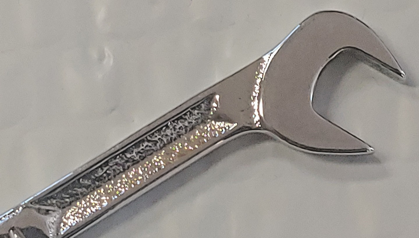 Snap-on Angle Wrench 3/8″ Open-end VS 5212, 4 Way 30-60 Degree Chrome Plate USA