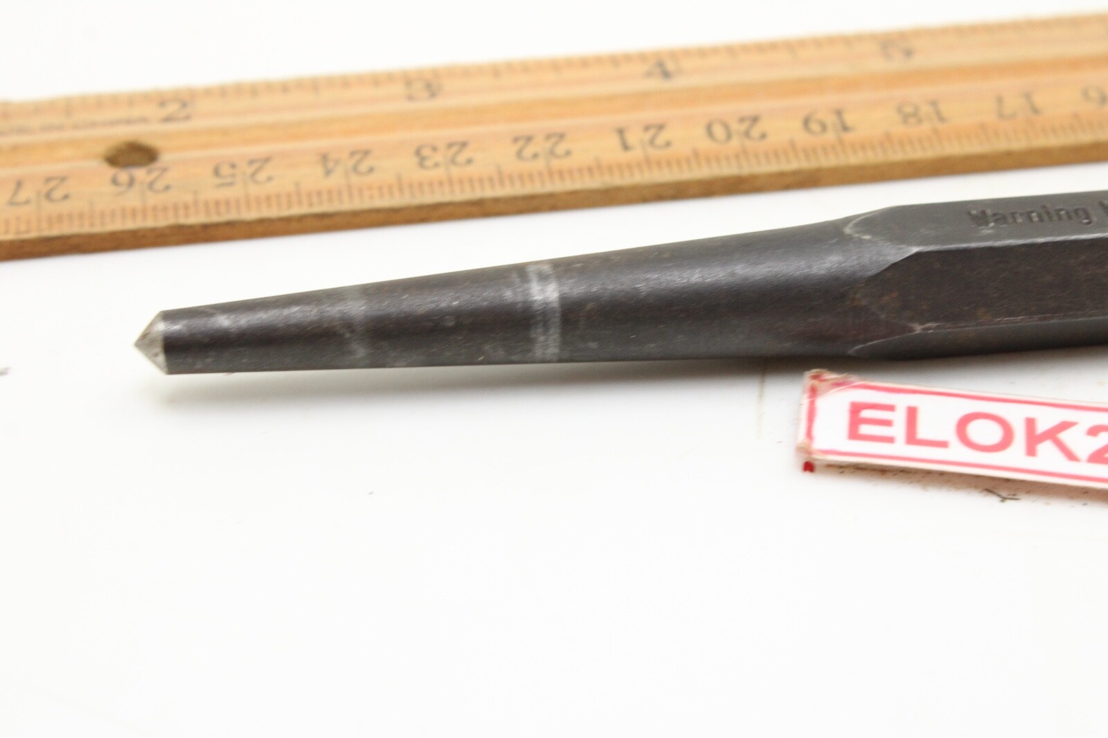 Craftsman 42862 1/2″ Center Punch Black Oxide Hex Shaft 6″ Long USA